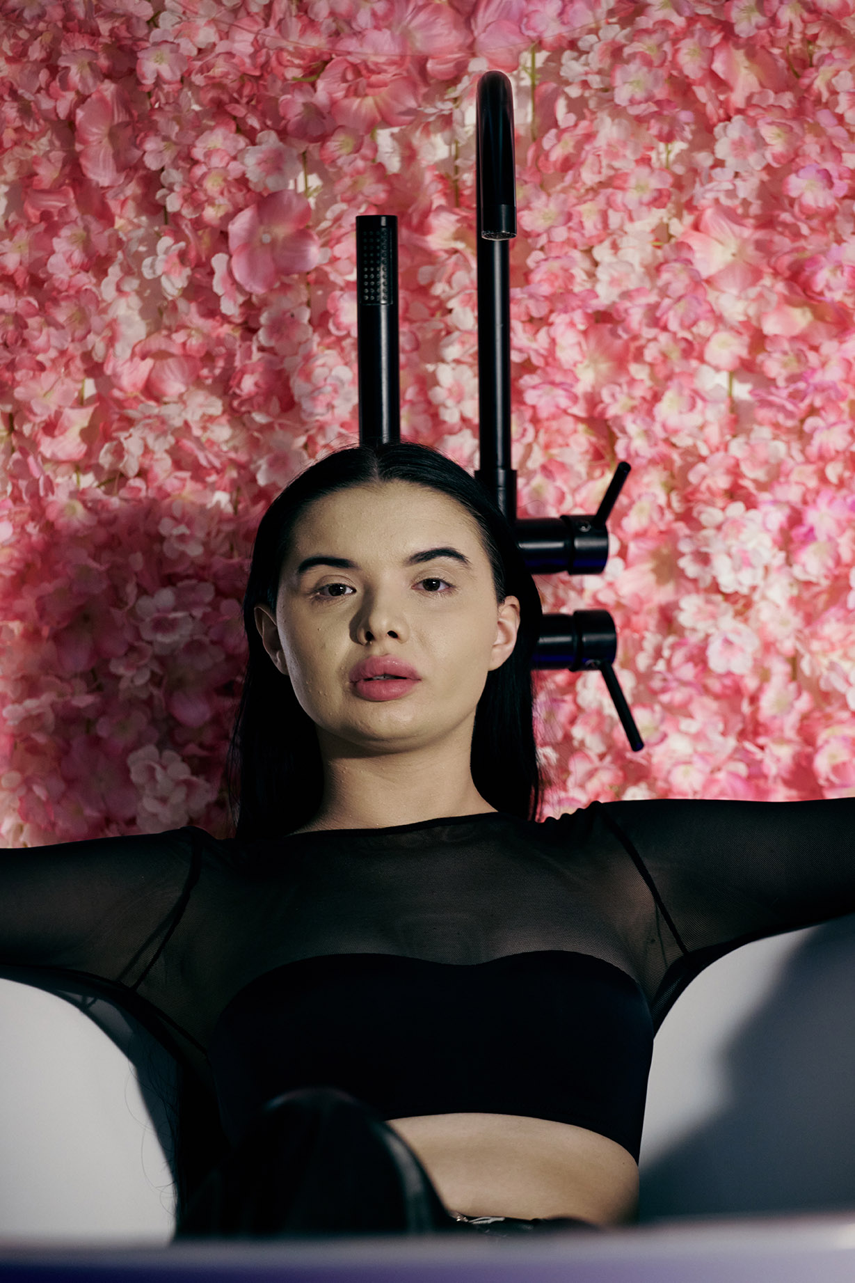 A model with her own point of view.